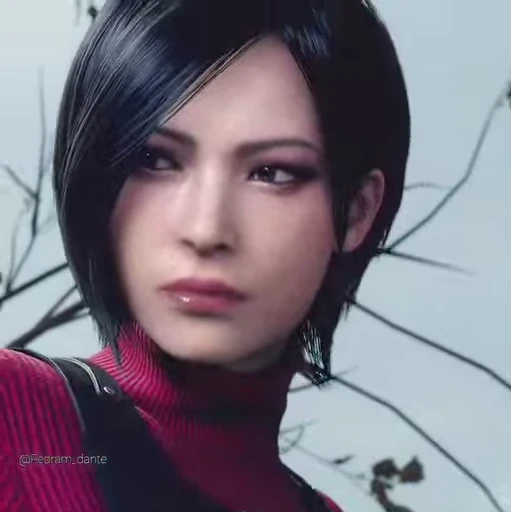 🥀 Стикер «Ada Wong» для Telegram