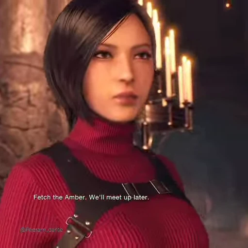 🥀 Стикер «Ada Wong» для Telegram