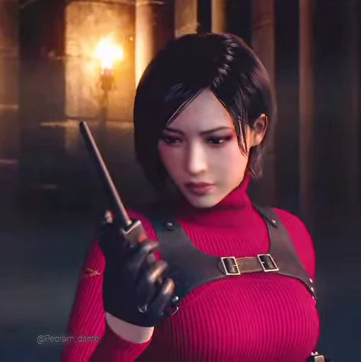 🥀 Стикер «Ada Wong» для Telegram