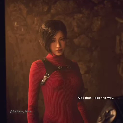 🥀 Стикер «Ada Wong» для Telegram
