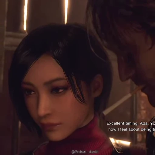 🥀 Стикер «Ada Wong» для Telegram