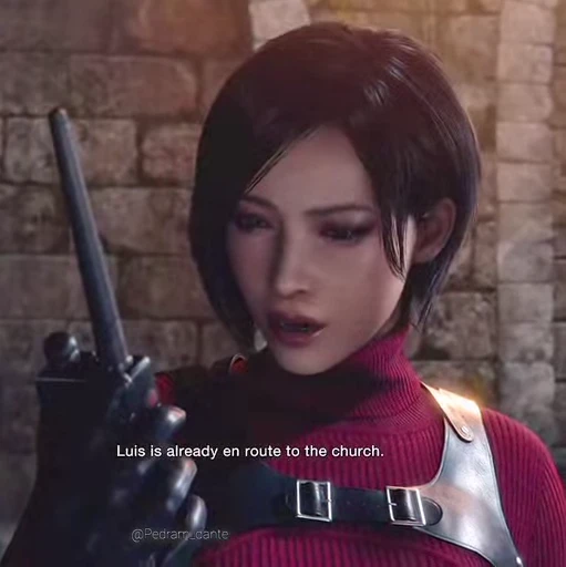🥀 Стикер «Ada Wong» для Telegram