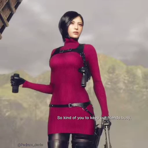 🥀 Стикер «Ada Wong» для Telegram
