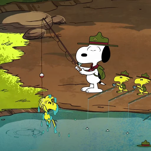 🍀 Стикер «snoopy» для Telegram