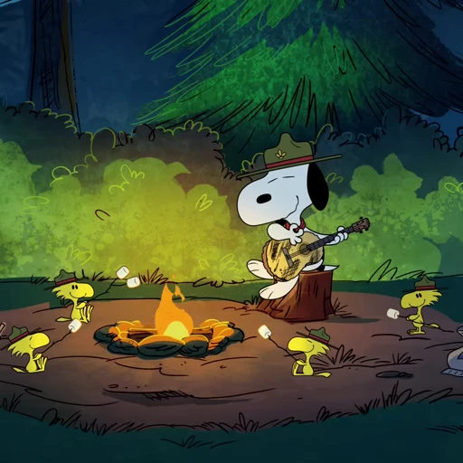 🍀 Стикер «snoopy» для Telegram