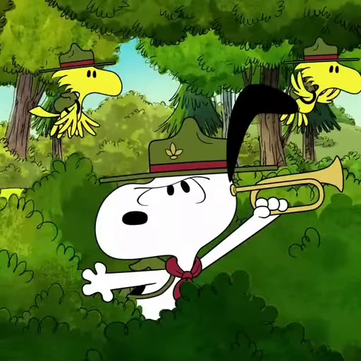 🍀 Стикер «snoopy» для Telegram