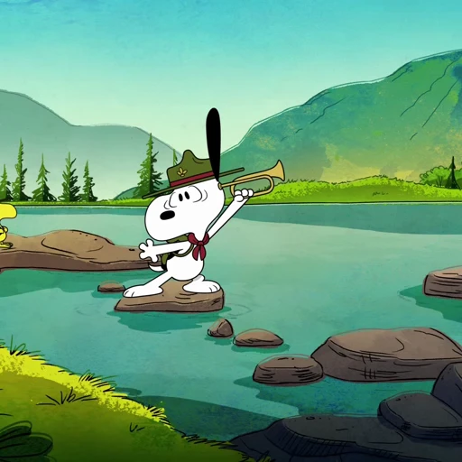 🍀 Стикер «snoopy» для Telegram