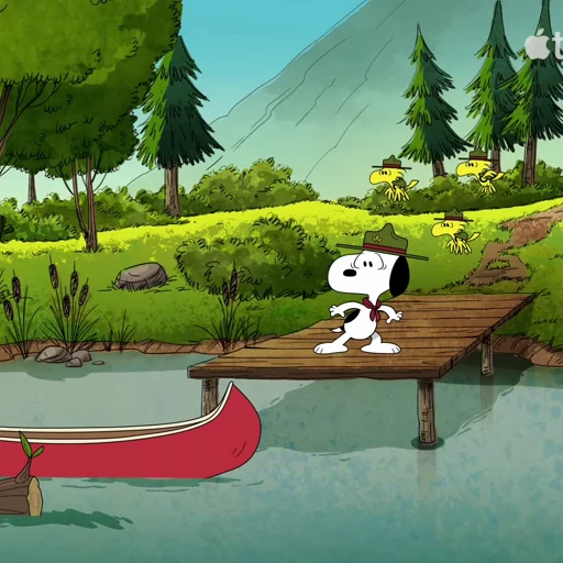 🍀 Стикер «snoopy» для Telegram