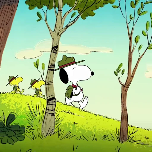🍀 Стикер «snoopy» для Telegram