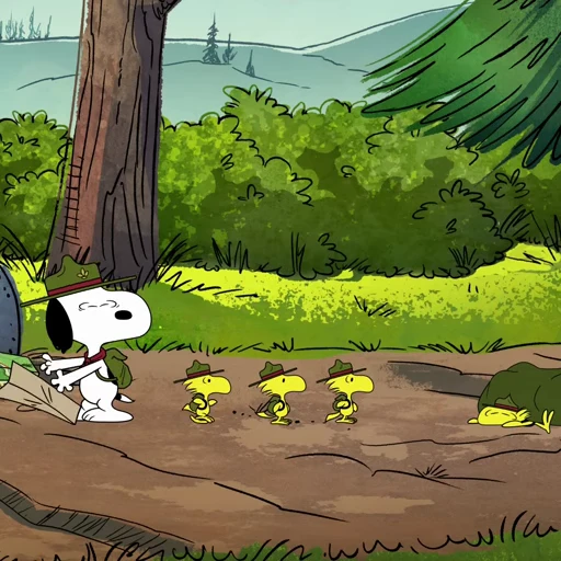 🍀 Стикер «snoopy» для Telegram