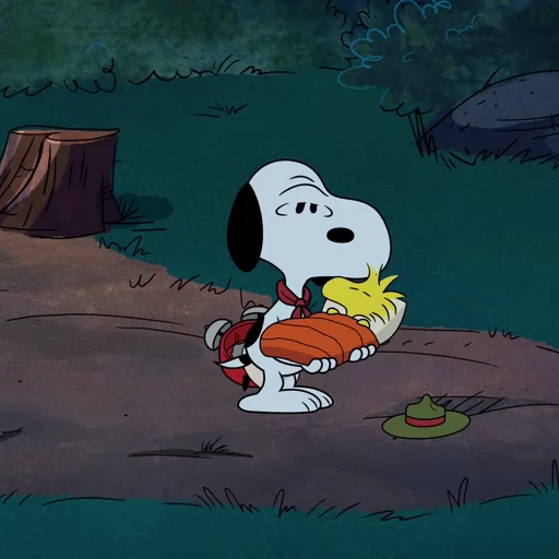 🍀 Стикер «snoopy» для Telegram