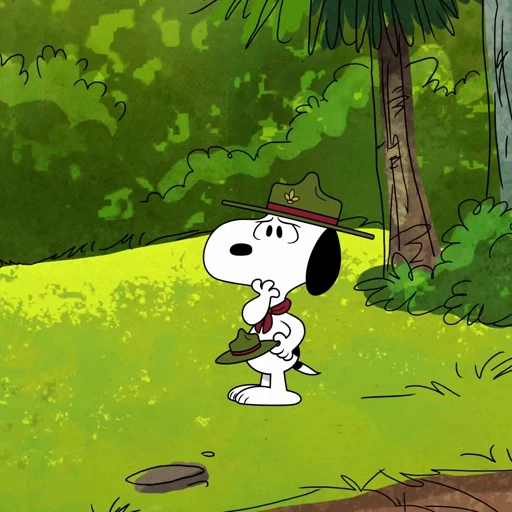 🍀 Стикер «snoopy» для Telegram
