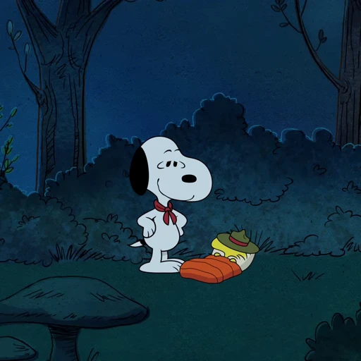 🍀 Стикер «snoopy» для Telegram