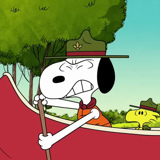 🍀 Стикер «snoopy» для Telegram