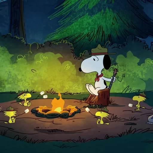 🍀 Стикер «snoopy» для Telegram