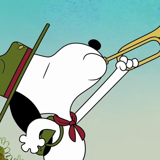 🍀 Стикер «snoopy» для Telegram