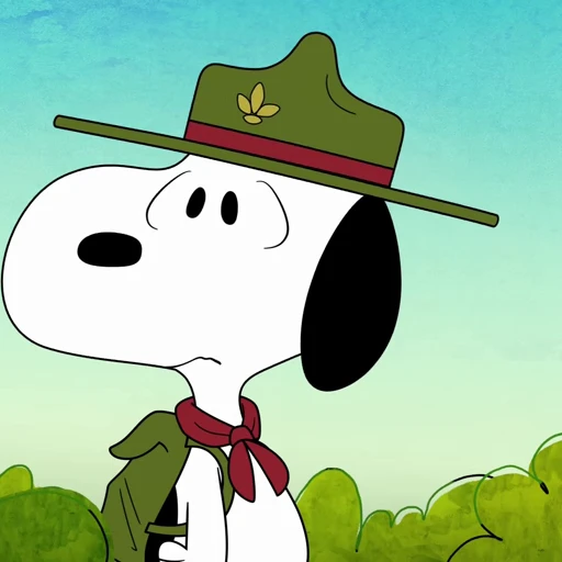 🍀 Стикер «snoopy» для Telegram