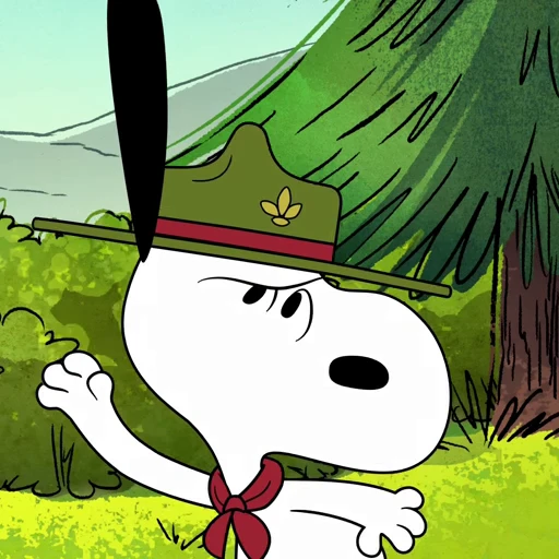 🍀 Стикер «snoopy» для Telegram