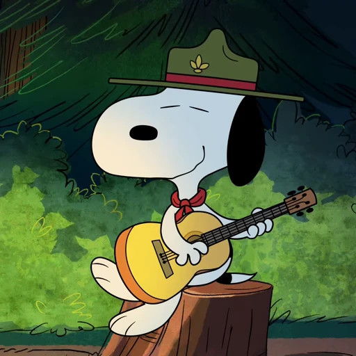 🍀 Стикер «snoopy» для Telegram