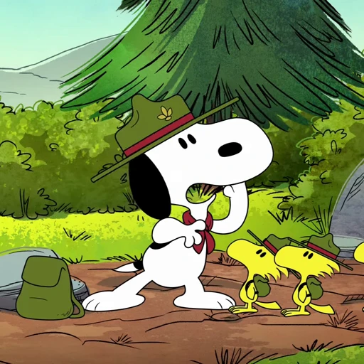 Стикерпак snoopy для Telegram