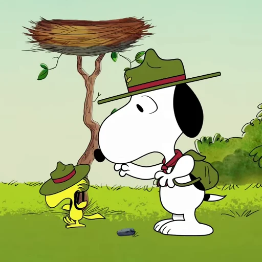 🍀 Стикер «snoopy» для Telegram