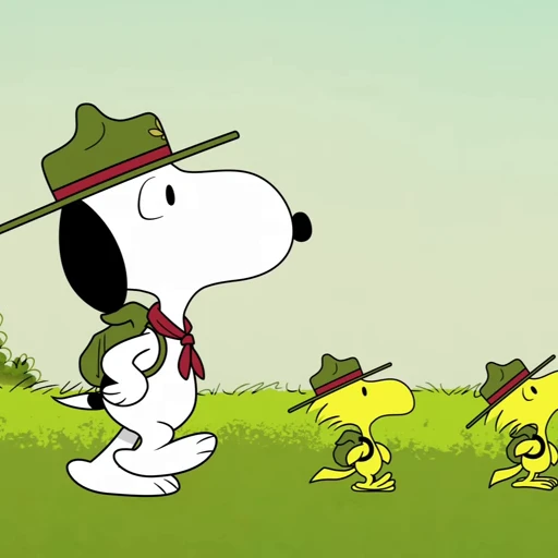 🍀 Стикер «snoopy» для Telegram