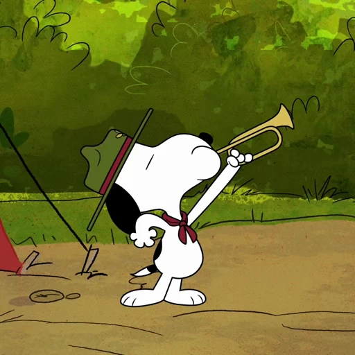 🍀 Стикер «snoopy» для Telegram