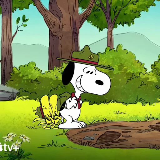 🍀 Стикер «snoopy» для Telegram