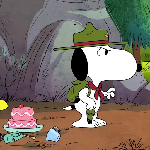 🍀 Стикер «snoopy» для Telegram