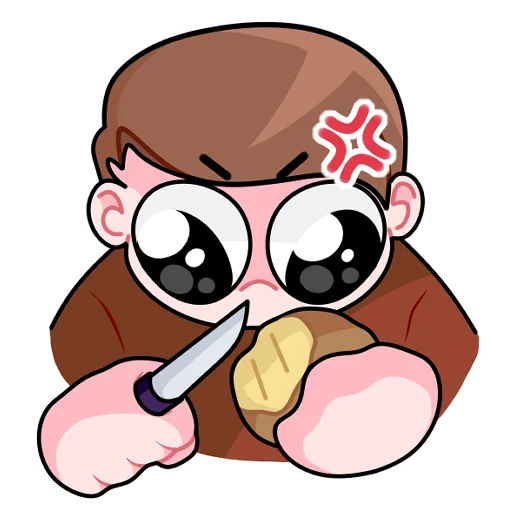 🥹 Стикер «kussia каша» для Telegram