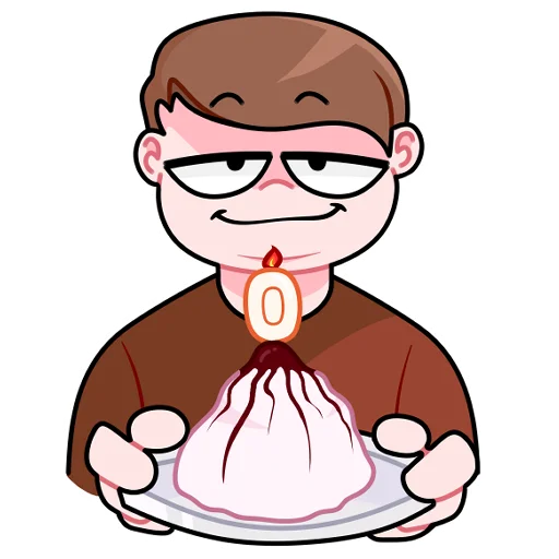 🥳 Стикер «kussia каша» для Telegram
