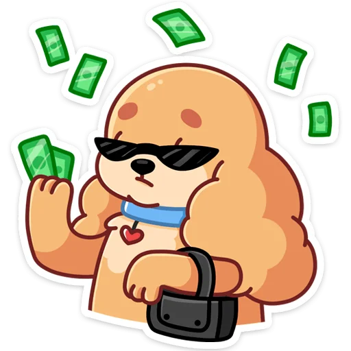 🤑 Стикер «Адель» для Telegram