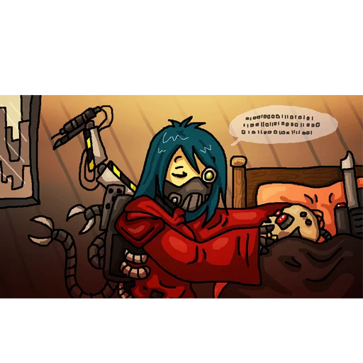 😴 Стикер «Adeptus Mechanicus» для Telegram