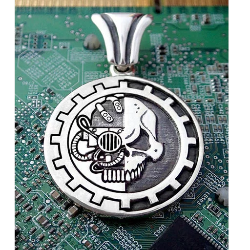 🎖 Стикер «Adeptus Mechanicus» для Telegram