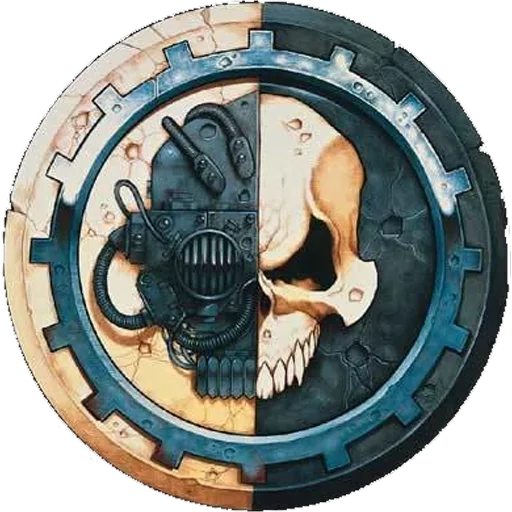 🏵 Стикер «Adeptus Mechanicus» для Telegram