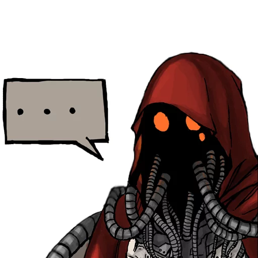 😕 Стикер «Adeptus Mechanicus» для Telegram