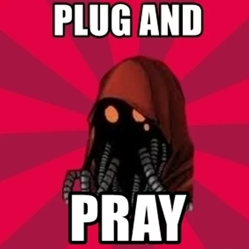 🙏 Стикер «Adeptus Mechanicus» для Telegram