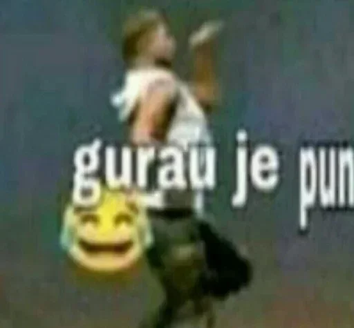 🗿 Стикер «Adha nih coy» для Telegram