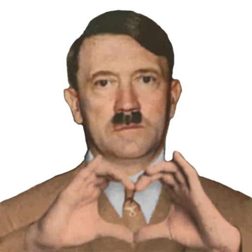 😍 Стикер «AdolfHitlerColoredStickers» для Telegram