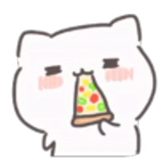 🍕 Эмодзи «Adorable Cat» для Telegram