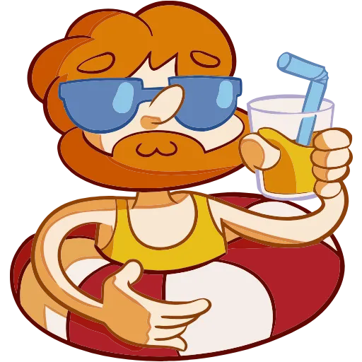 🏖 Эмодзи «Милый Славик» для Telegram