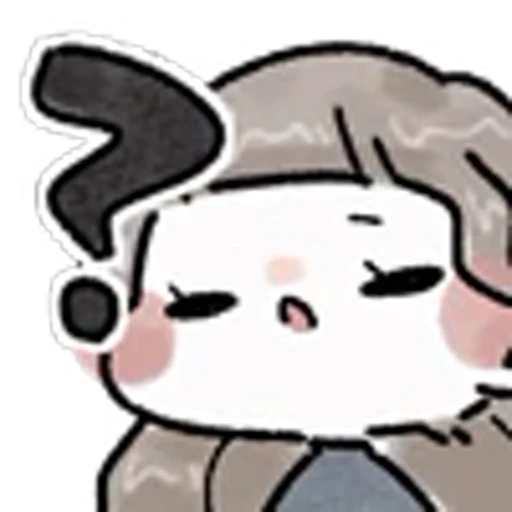 ❔ Эмодзи «Adorable» для Telegram
