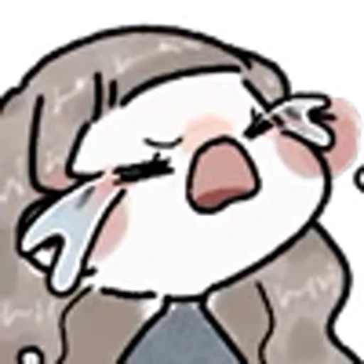 😭 Эмодзи «Adorable» для Telegram