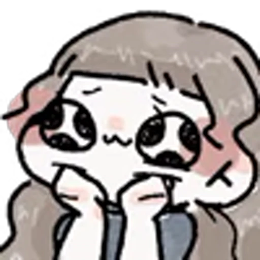 😳 Эмодзи «Adorable» для Telegram