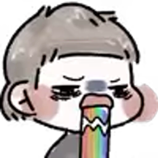 🤮 Эмодзи «Adorable» для Telegram