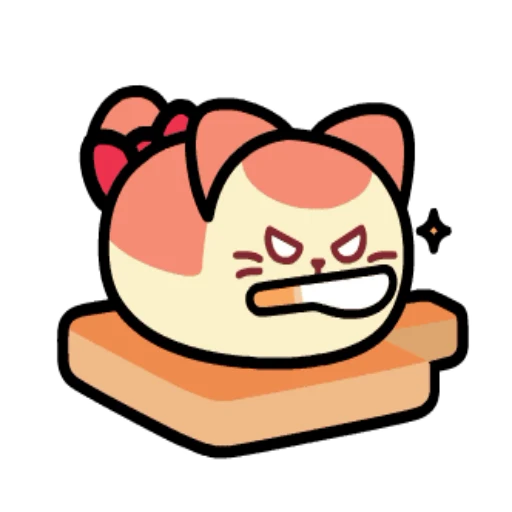 😠 Стикер «Adorable» для Telegram