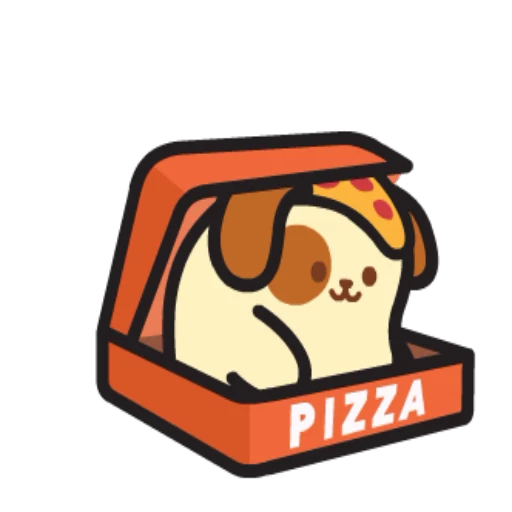 🍕 Стикер «Adorable» для Telegram