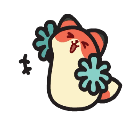 😆 Стикер «Adorable» для Telegram