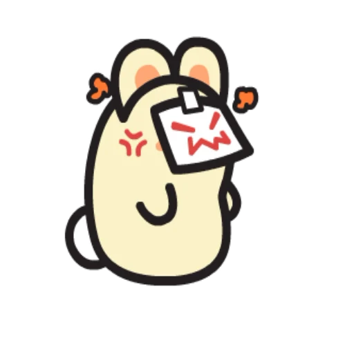 😤 Стикер «Adorable» для Telegram