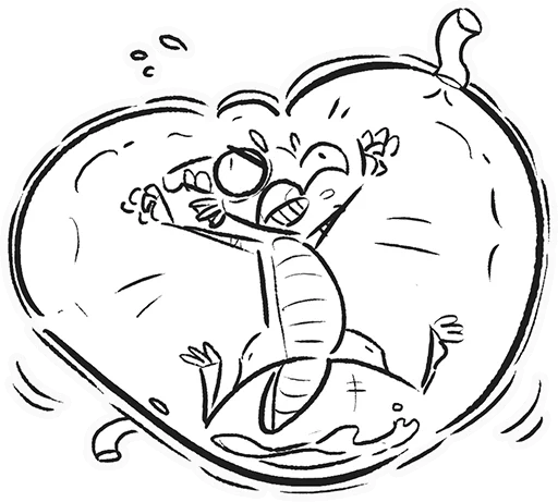 🍽 Стикер «Adorabold» для Telegram